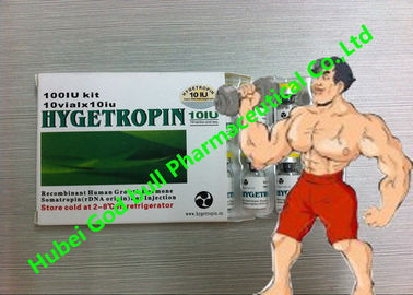 China Hormona de crescimento 100iu dos esteroides anabólicos de Hygetropin Hgh/ganho músculo do jogo fornecedor