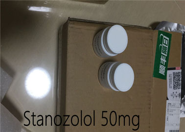 China Das tabuletas orais brancas do comprimido de Winstrol Stanozolol 50mg esteroide androgênico de Dht fornecedor