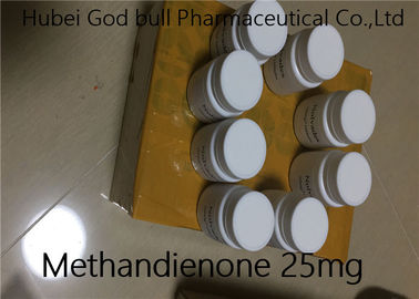 China Os comprimidos brancos de Methandienone 25mg Muscle o halterofilismo dos esteroides do crescimento fornecedor