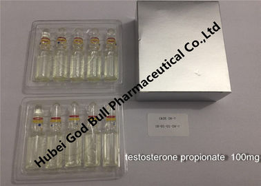 China Esteroide injetável da garrafa do anpoule do propionate 100mg/ml 1ml/vial da testosterona fornecedor